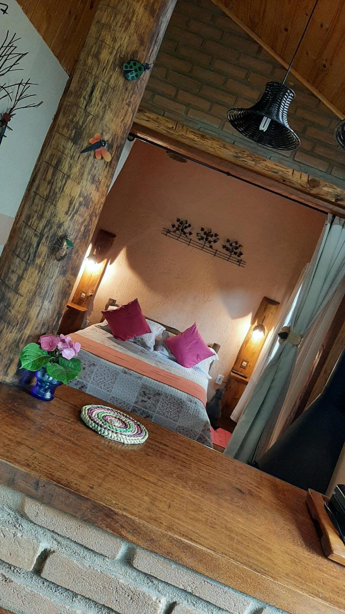비스콘지 지 마우아 Chale Raio De Luz 빌라 객실 사진